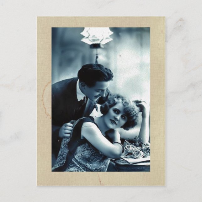 Vintage Postkarte (Vorderseite)