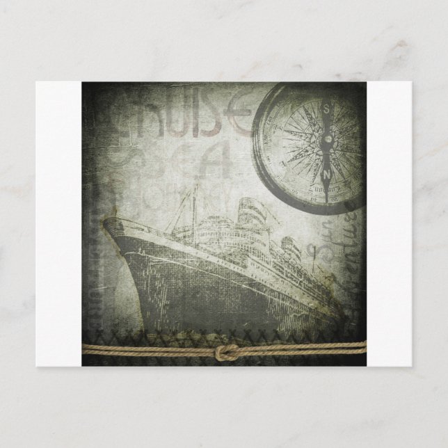 Vintage Postkarte (Vorderseite)