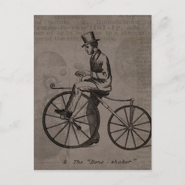 Vintage Postkarte (Vorderseite)
