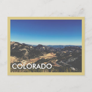 Vintage-Postkarte aus Colorado Postkarte