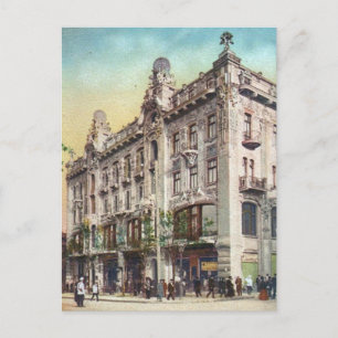 Vintage-Postkarte aus dem zaristischen Russland Postkarte
