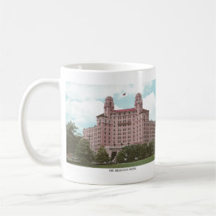 Vintage-Postkarte aus den 1950er Jahren, Arlington Kaffeetasse