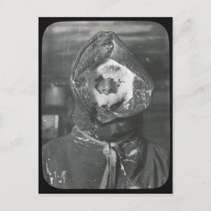 Vintage-Postkarte der Australasian Antarctic Exped Postkarte
