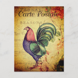 Vintage Postkarte im Geldformat