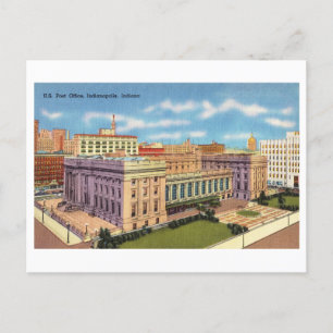 Vintage Postkarte Indianapolis Bundesstaatliches G