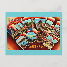Vintage-Postkarte Little Rock Arkansas  Postkarte