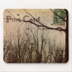 Vintage Postkarte Mousepad
