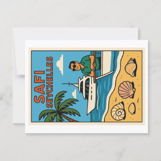 Vintage Postkarte - Ostafrika