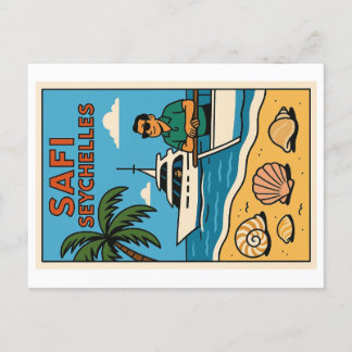 Vintage-Postkarte - Ostafrika-Sammlung Feiertagspostkarte