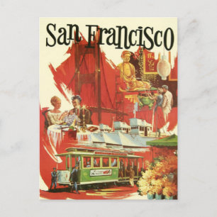 Vintage Postkarte San Francisco