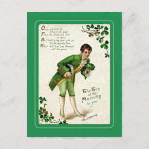 Vintage Postkarte St Patrick's Day