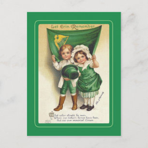 Vintage Postkarte St Patrick's Day