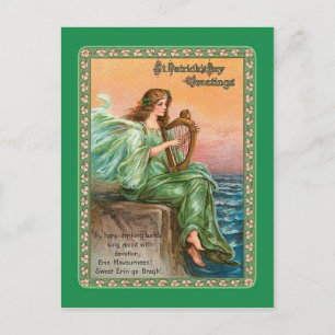 Vintage Postkarte St Patrick's Day