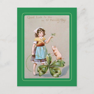 Vintage Postkarte St Patrick's Day