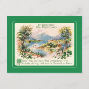Vintage Postkarte St Patrick's Day