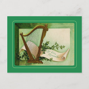 Vintage Postkarte St Patrick's Day