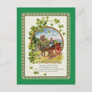Vintage Postkarte St Patrick's Day