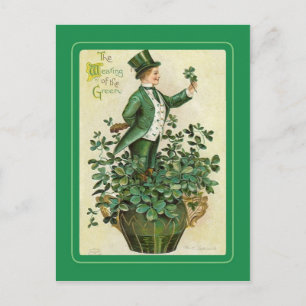 Vintage Postkarte St Patrick's Day