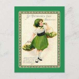 Vintage Postkarte St Patrick's Day