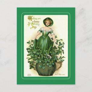 Vintage Postkarte St Patrick's Day