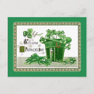 Vintage Postkarte St Patrick's Day