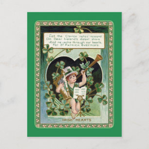 Vintage Postkarte St Patrick's Day