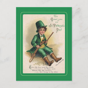 Vintage Postkarte St Patrick's Day