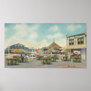 Vintage Postkarte ~Ye Olde Tavern ~Myrtle Beach, S Poster