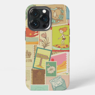 Vintage-Postkarten-Handyhülle iPhone 13 Pro Hülle