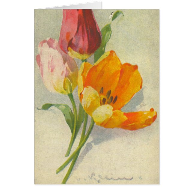 Vintage Postkarten-Wiedergabe Catherine Klein (Vorne)