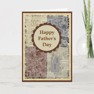 Vintage Postkassenkarte Karte