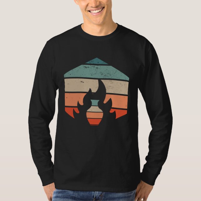 Vintage Pottery Kiln Ceramics Teacher Pottery T-Shirt (Vorderseite)