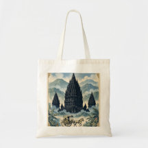 Vintage Prambanan Hindu-Tempel Java Indonesien
