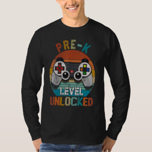 Vintage Pre-K-Niveau freigeschaltet Videospieler Z T-Shirt