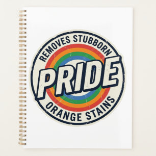 Vintage-Pride-Protest Regenbogen-Abzeichen Vektor- Planer
