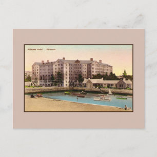 Vintage Princess Hotel Bermuda Postkarte