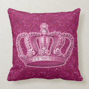 Vintage Prinzessin Crown auf heißes Kissen