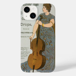 Vintage-Produktetikett, Star Hustenstiller mit Cel Case-Mate iPhone Hülle