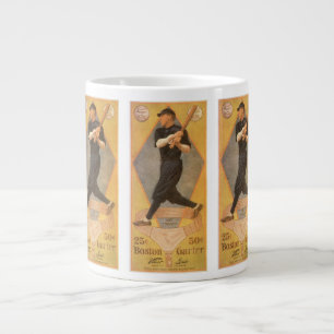 Vintage-Produktlabel-Kunst, Boston Garter für Sock Jumbo-Tasse