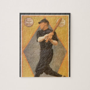 Vintage-Produktlabel-Kunst, Boston Garter für Sock Puzzle