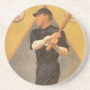 Vintage-Produktlabel-Kunst, Boston Garter für Sock Sandstein Untersetzer