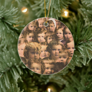 Vintage-Produktlabel-Kunst, Eskay's Babynahrung Keramikornament