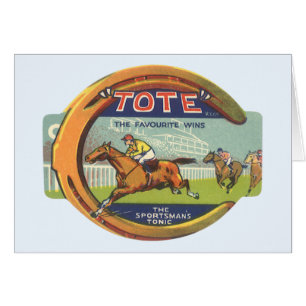 Vintage-Produktlabel-Kunst, Tote Sportsman's Tonic