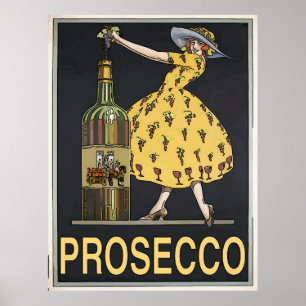 Vintage Prosecco Poster
