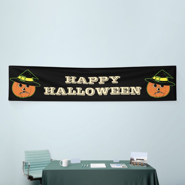 Vintage Pumpin Witch  Banner (Messeveranstaltung)