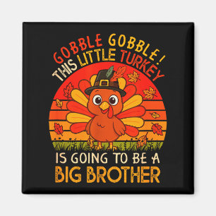 Vintage-Pute wird der große Bruder des Thanksgivin Magnet