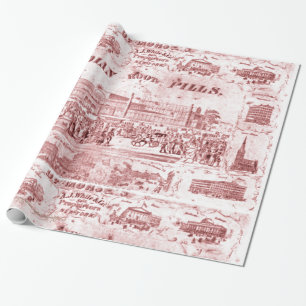 "Vintage-Quacksalberei" Geschenkpapier