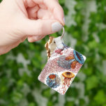 Vintage Qualle von Ernst Haeckel, Discomedusae Schlüsselanhänger<br><div class="desc">Vintage Illustration der Meeresbiologie von Ernst Haeckel. Eine Vielfalt von bunten Quallen, die im Meer schwimmen. Gelee Fische sind frei schwimmende Wassertiere mit einem Schirm geformt Körper und langen Tentakeln. Sie finden sich in allen Ozeanen und in einigen Süßwasserseen und Flüssen.</div>