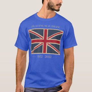 Vintage Queens Platin-Jubiläums-Souvenir-Waren T-Shirt