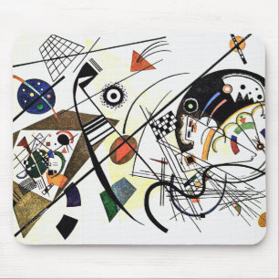 Vintage Querstraße - Kandinsky Art Mousepad